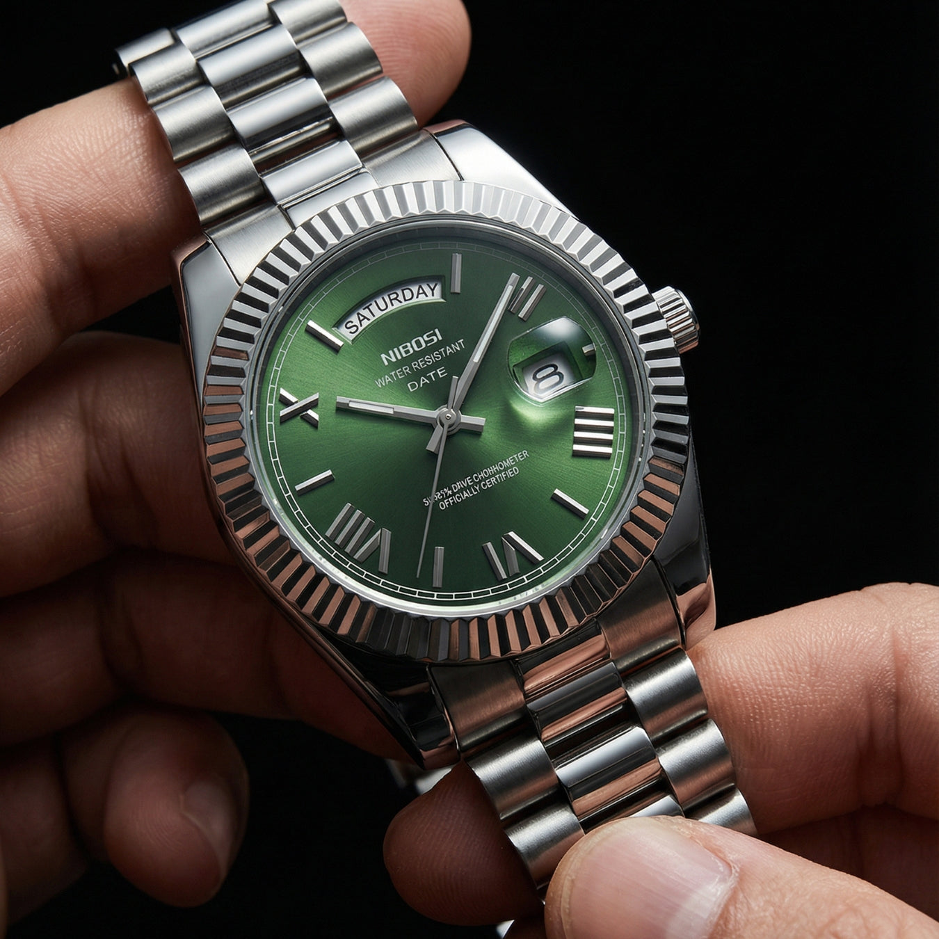 Armand Nibosi® Royale Silver - 40MM